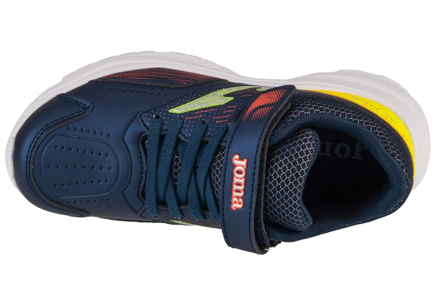 Детские кроссовки для мальчиков с искусственной кожей Joma Active Jr 24 JACTIW, Navyblau — фото 3