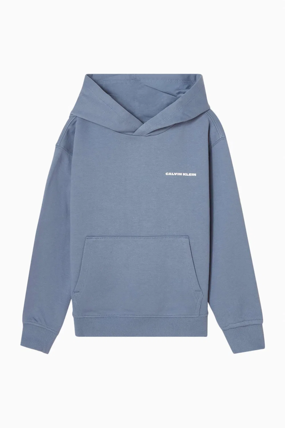 Худи с принтом логотипа Calvin Klein, синий