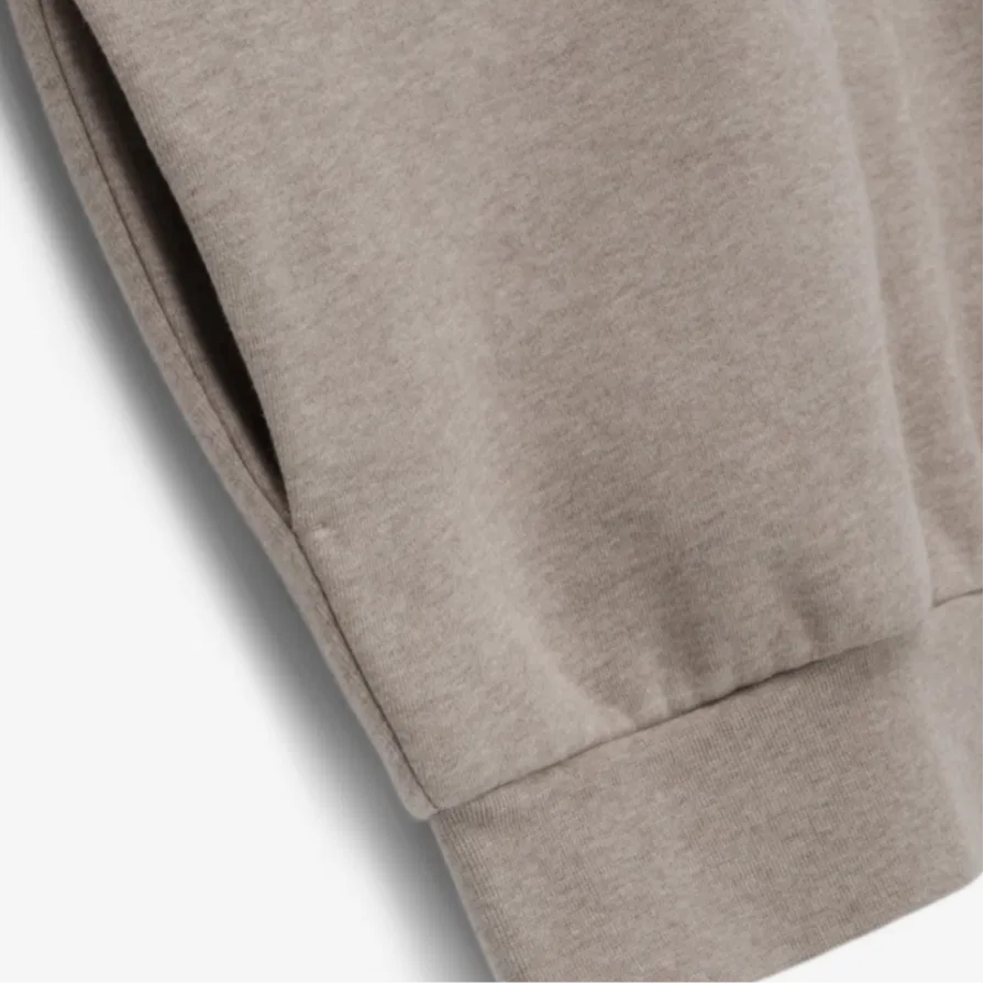 Детский свитшот с длинным рукавом Fear Of God Essentials FW23 Kids', Core Heather/Core Heather — фото 4