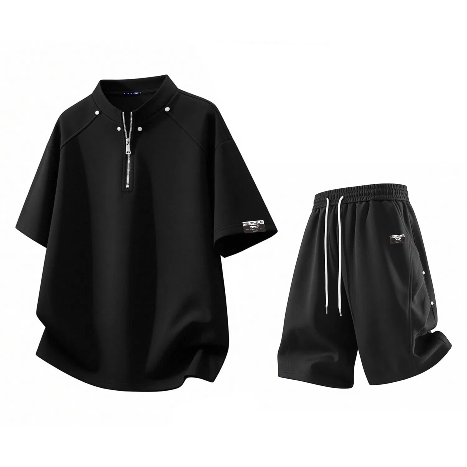 Детский спортивный комплект с принтом 2 Pack Obsidian Black Paul Costelloe