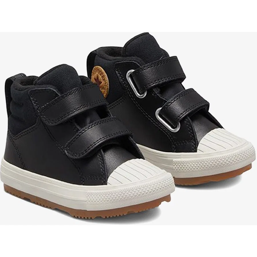 Детские кожаные ботинки Converse Chuck Taylor All Star Berkshire, Черный — фото 4