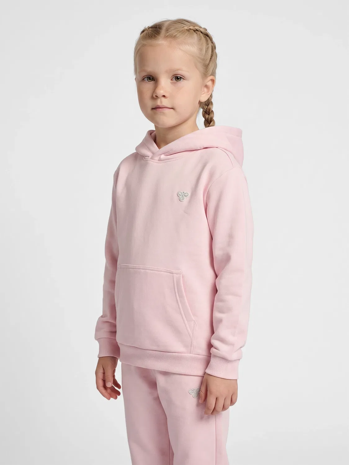 Худи детский свободное Hummel Hmljr, светло-лиловый