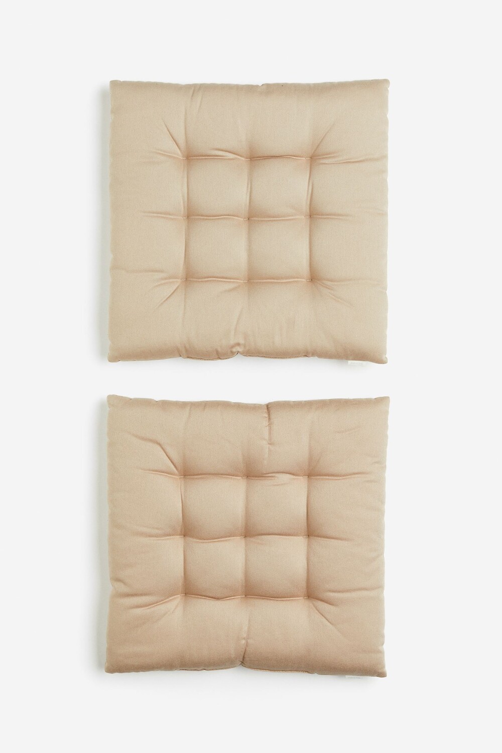 

Подушки на стул H&M Home Cotton, 2 предмета, бежевый