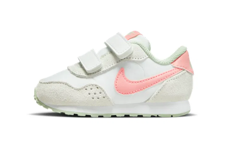 Детские кроссовки для малышей с ретро-дизайном MD Valiant Nike, White Pink Gaze