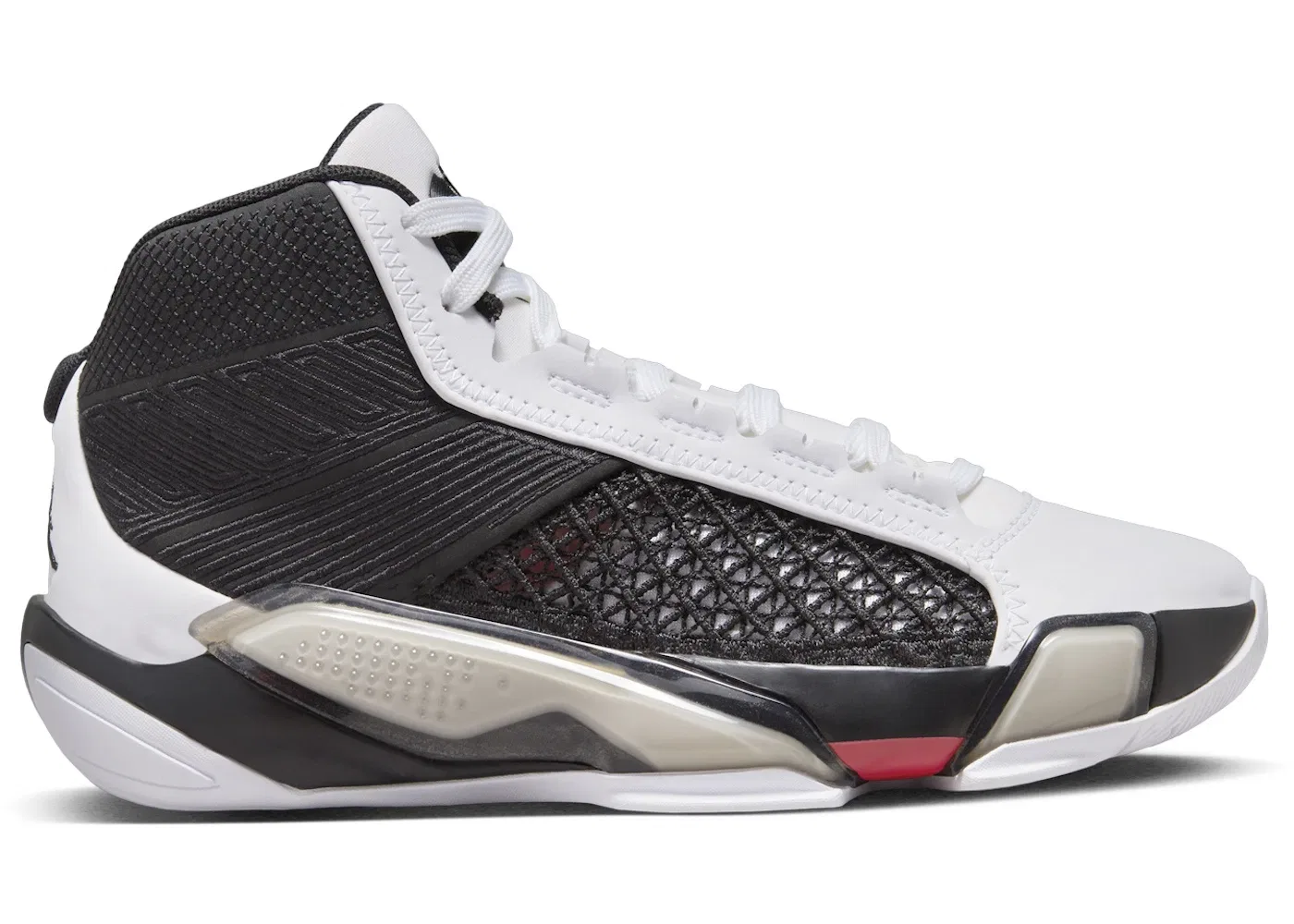 Детские кроссовки для мальчиков баскетбольные Jordan 38 Jordan, White Siren Red Black
