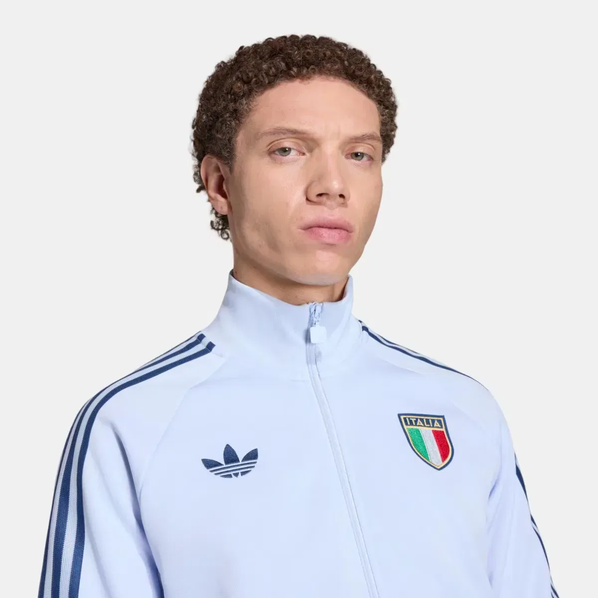Мужская худи adidas Originals Italia, Azul — фото 3