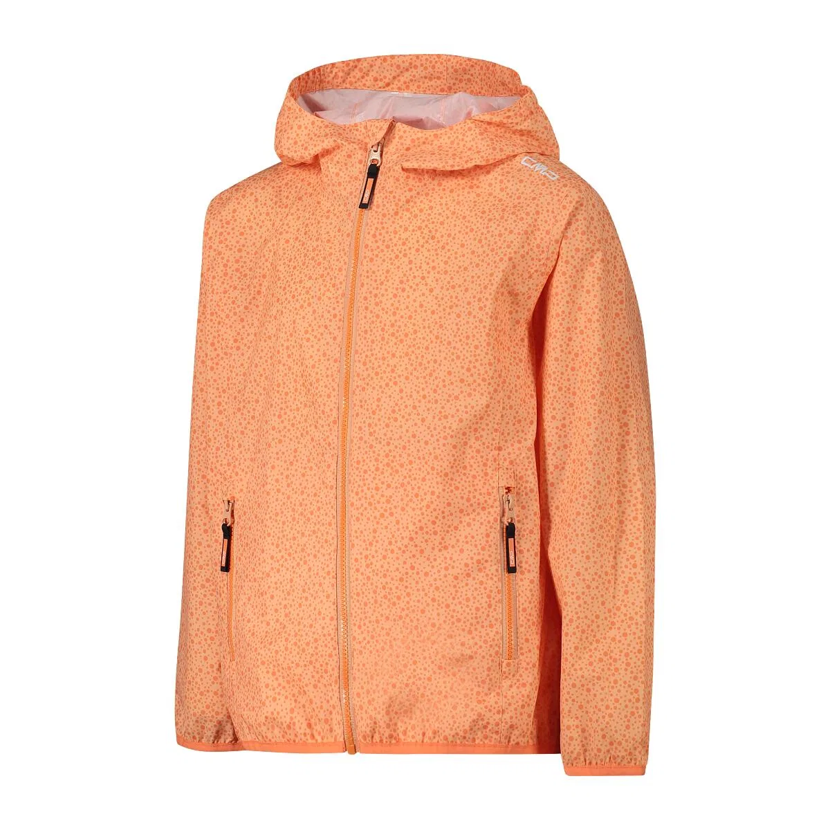 Детская куртка дождевик Kid G Rain Fix Hood Jacket Cmp, Orange Weiss — фото 3