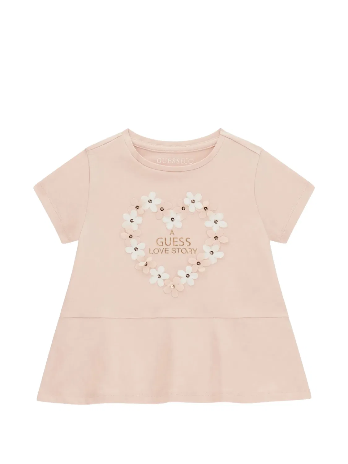 Футболка SS Guess Usa, нейтральные цвета