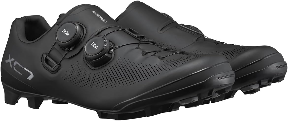 Мужские гоночные внедорожные кроссовки SHIMANO SH-XC703 для соревнований, черный — фото 2