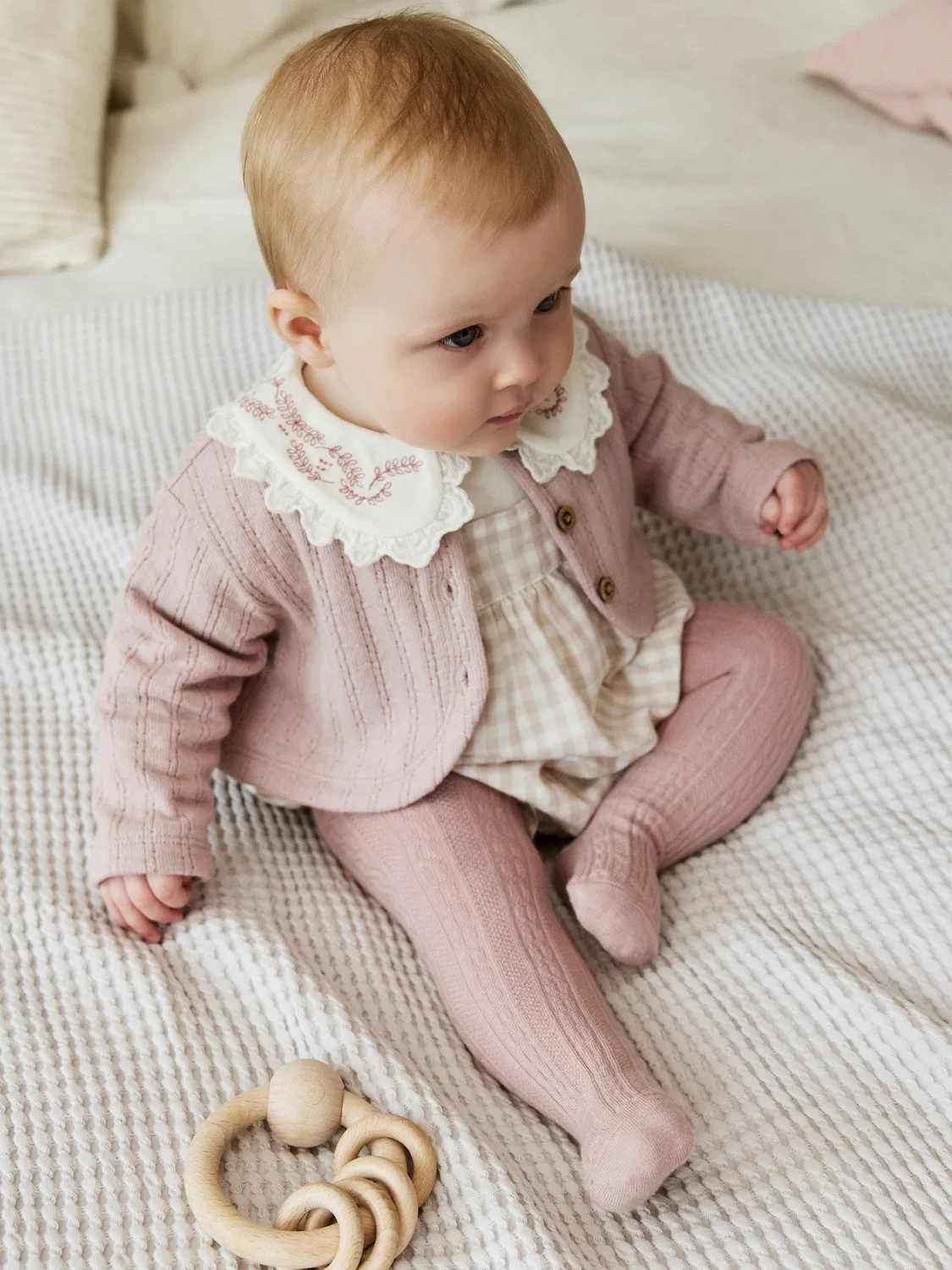 Комплект одежды для новорожденных Bubble Romper, 4 предмета Next, розовый