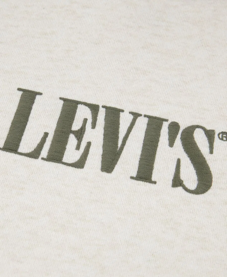 Комплект из худи и спортивных брюк с цветовой блокировкой Levi's, White/Green — фото 4