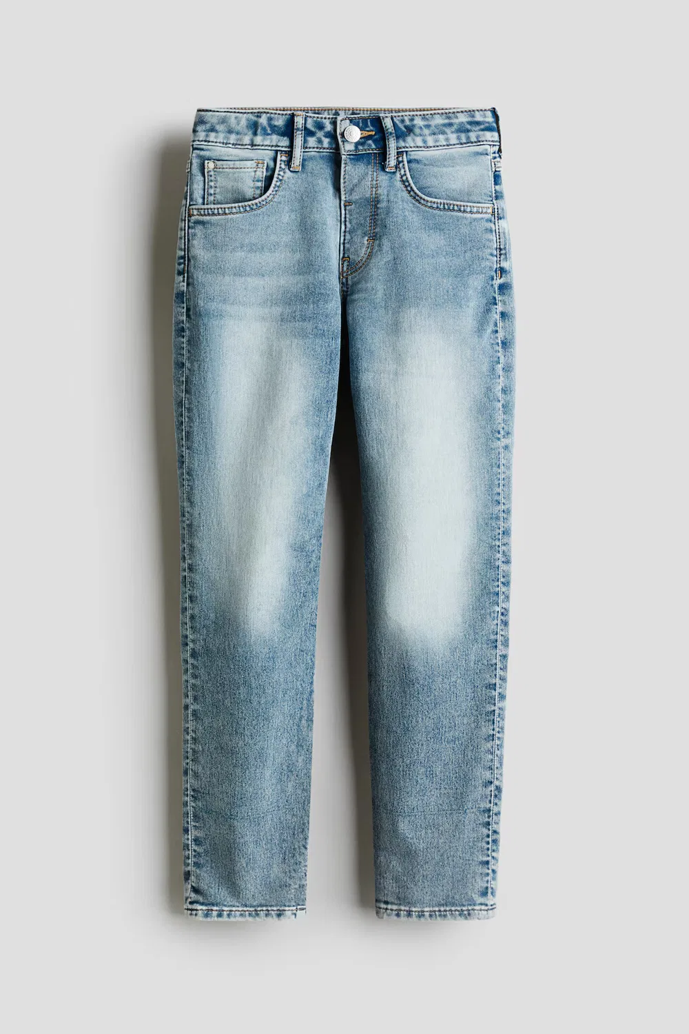Свободные джинсы зауженного кроя H&M, Helles Denimblau