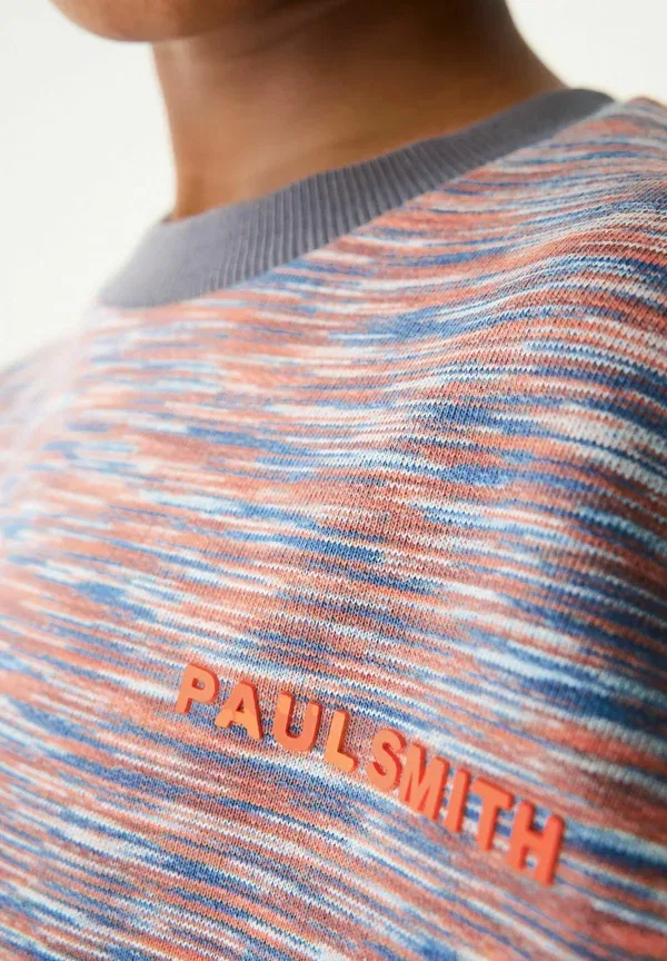 Свитшот хлопковый Space Dyed Crew Neck, Paul Smith Junior, Multi, мультиколор — фото 4