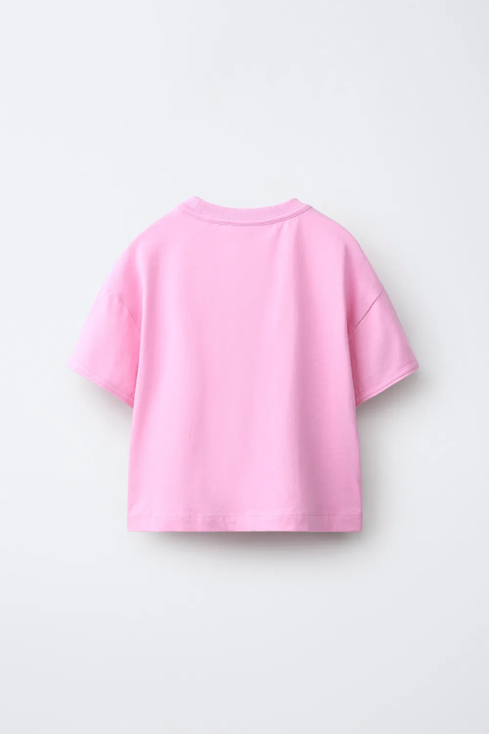 ПРОСТАЯ ФУТБОЛКА ZARA, Pink — фото 2