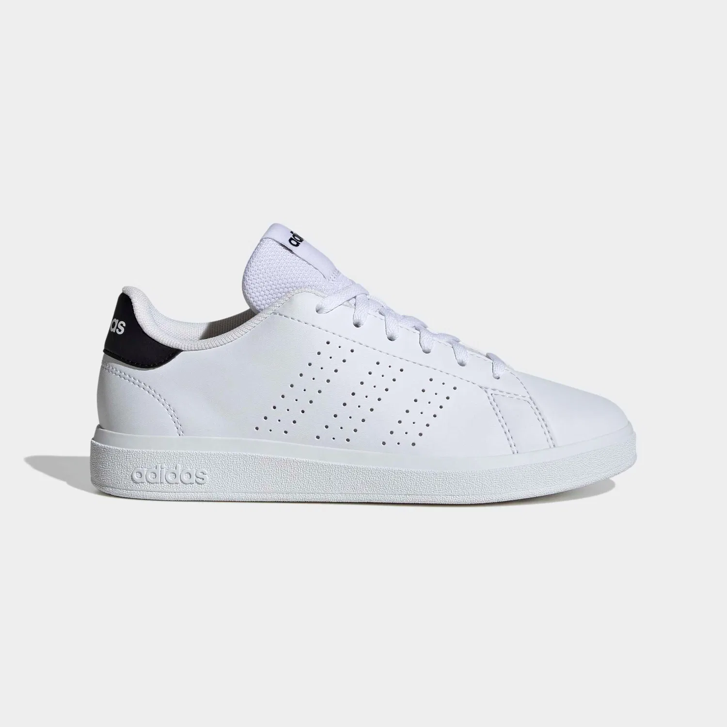Детские спортивные кроссовки с тремя полосками Adidas Sportswear, Cloud White/Ftwr White/Core Black — фото 2