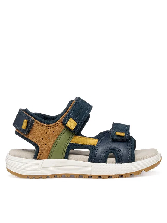 Сандалии J Sandal Alben Boy Geox, темно-синий