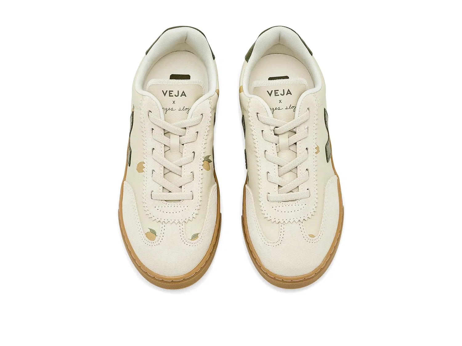 Кроссовки Small Volley Veja X Konges Slojd (для маленьких и больших детей) Veja Kids, Lemon Argile — фото 3