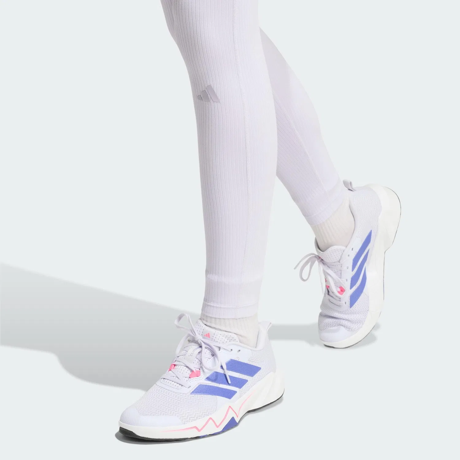 Женские леггинсы с высоким поясом All Me Leggings Adidas, Violett — фото 4