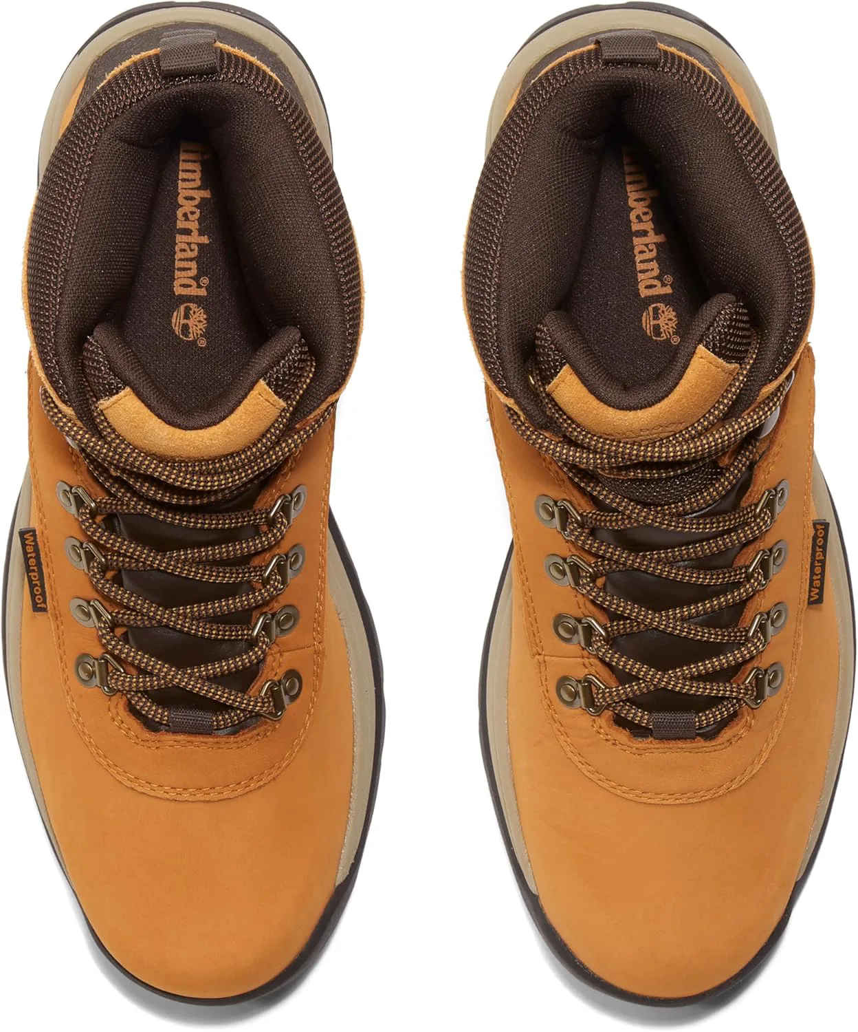 Женские водонепроницаемые походные ботинки Timberland White Ledge Mid с шнуровкой — фото 4