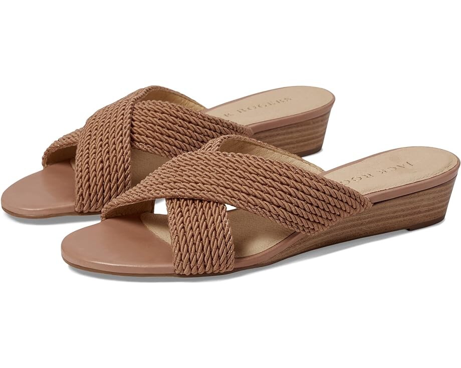 

Туфли Jack Rogers Dolphin Mini Wedge, цвет Cafe Au Lait