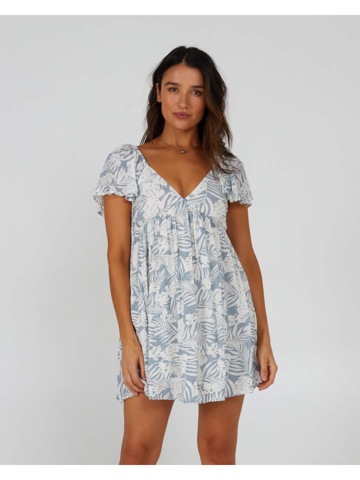 

Короткое платье Salty Crew, цвет kleid mainland sea blue