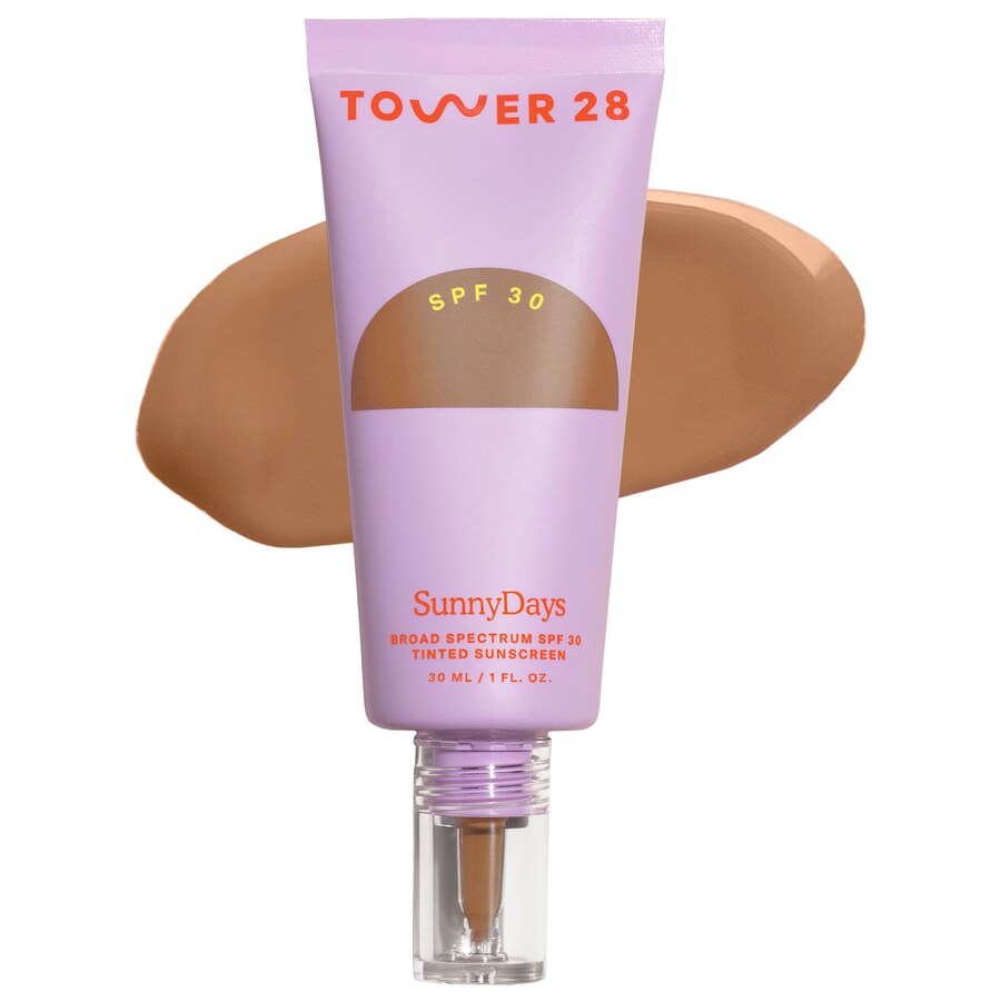 

Тонирующий солнцезащитный крем SunnyDays SPF 30 Tower 28 Beauty, 1 oz/30 mL, 40 Runyon