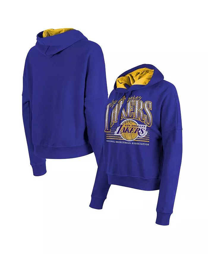 

Женская фиолетовая толстовка с капюшоном Los Angeles Lakers с капюшоном New Era