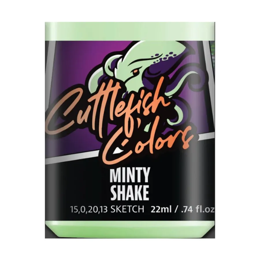 

Мятный шейк, Cuttlefish Colors - Blues, Greens, and Purples (15ml)