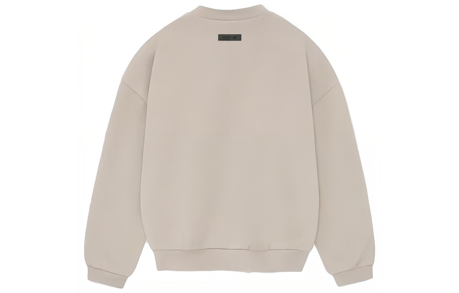 Классический свитшот Fear Of God Essentials, дымчато-серый/серебристо-серый — фото 3