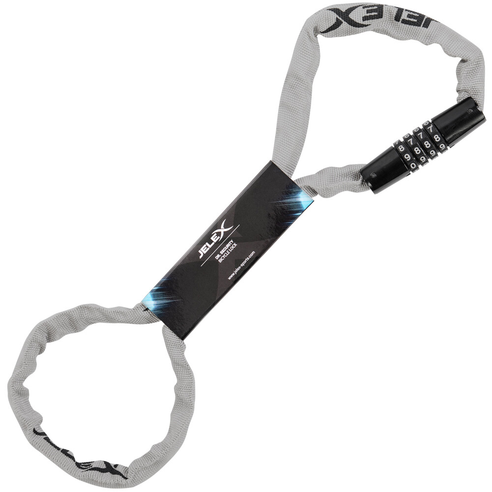 

Велосипедный замок JELEX Dr.Security серый