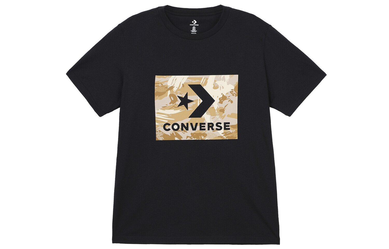 

Мужская футболка Converse, цвет Black