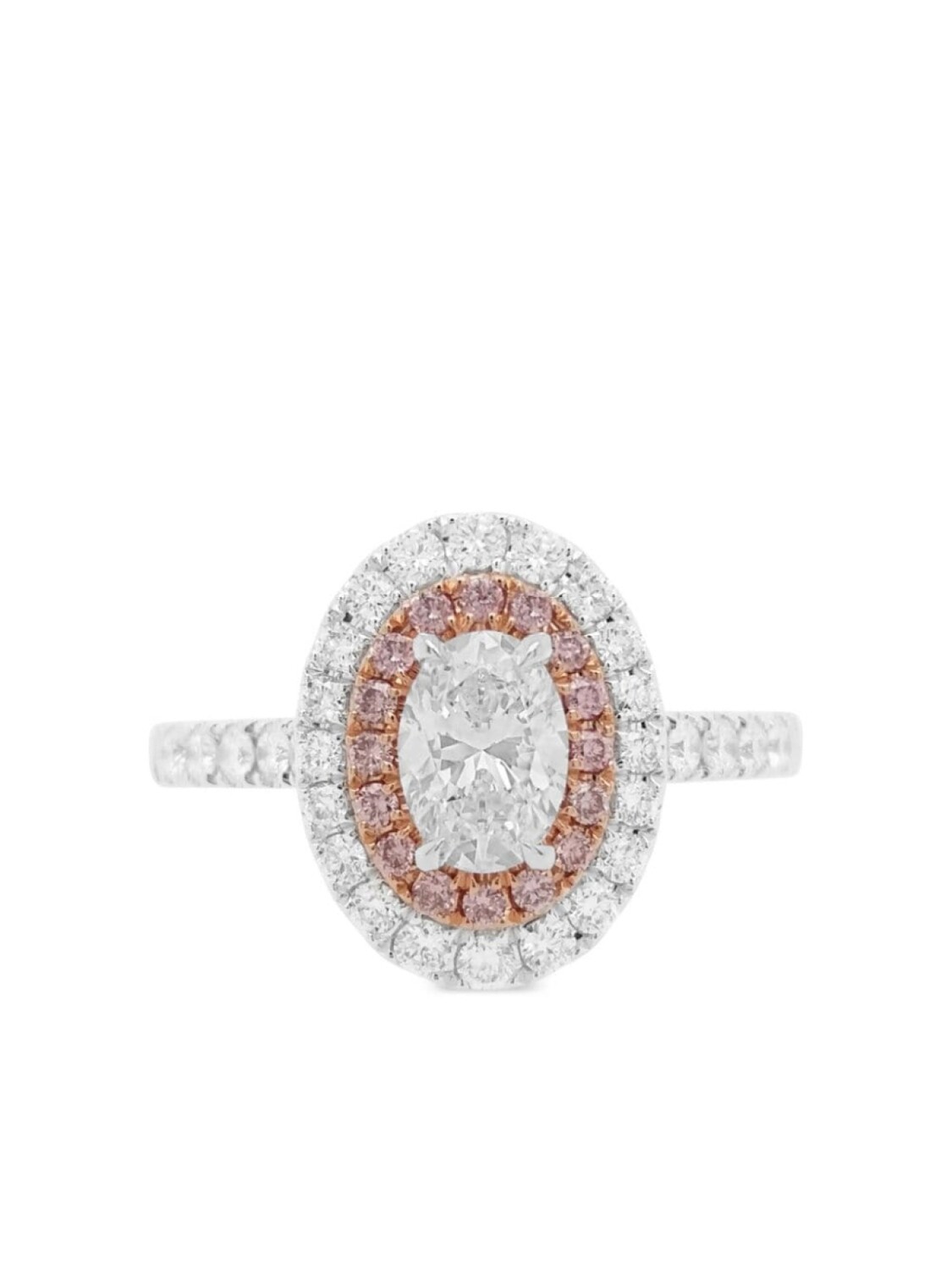 

Кольцо из белого золота с бриллиантами HYT Jewelry, розовый