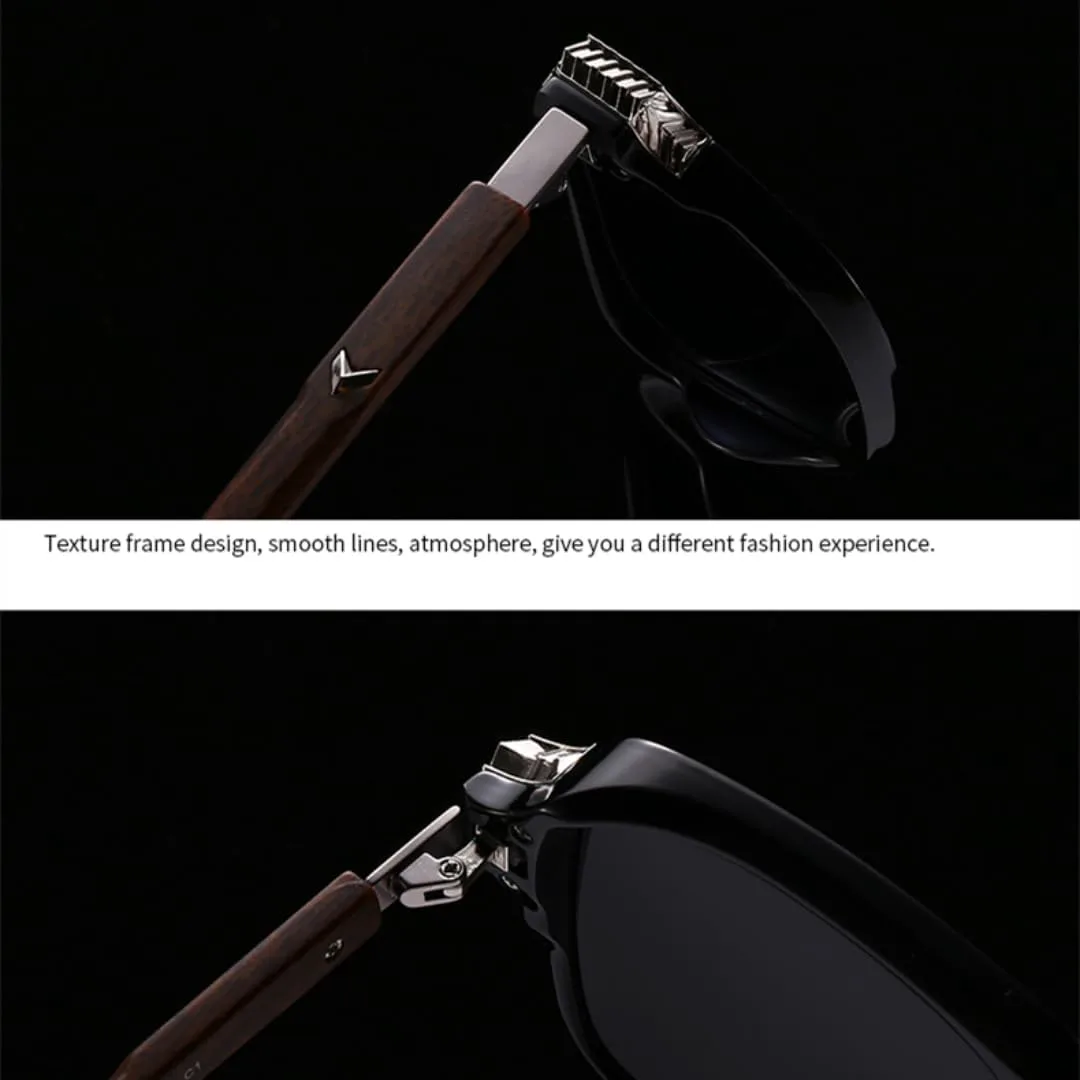 

Солнцезащитные очки с защитой UV400 | Большая оправа, цветные линзы | Для женщин и мужчин, для занятий спортом на открытом воздухе и вождения DSVIGF, Black