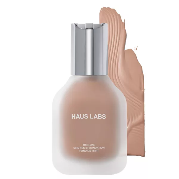 

Triclone skin tech тональная основа средней степени покрытия с ферментированной арникой Haus Labs By Lady Gaga, цвет 200 light med neutral