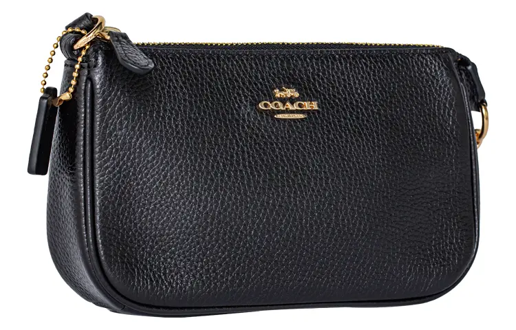 

COACH Нолита Кожаная Сумочка На Плечо На Запястье Клатч