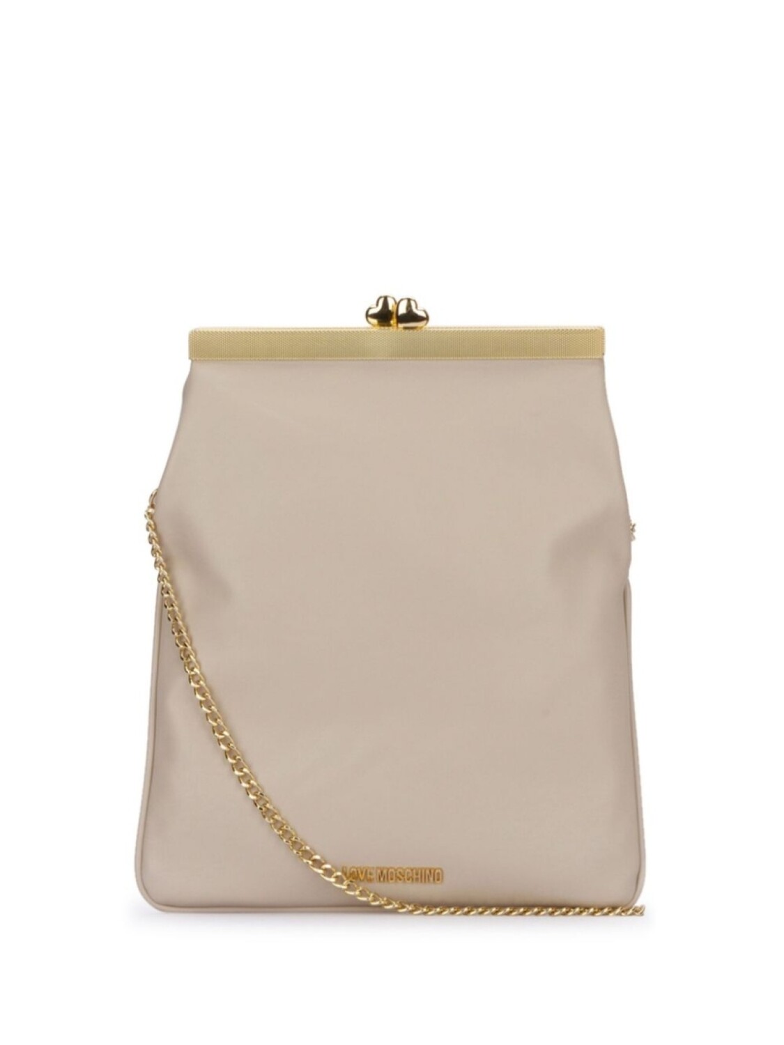 

Сумка через плечо с логотипом Love Moschino, серый