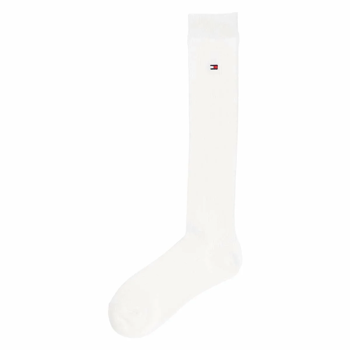 Школьные носки [длина 36 см] с вышивкой в одну точку. Tommy Hilfiger, 90. White — фото 2