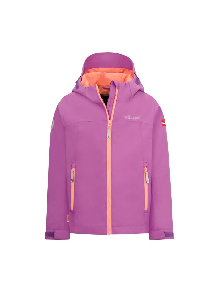 

Куртка Trollkids Telemark, цвет mallow pink