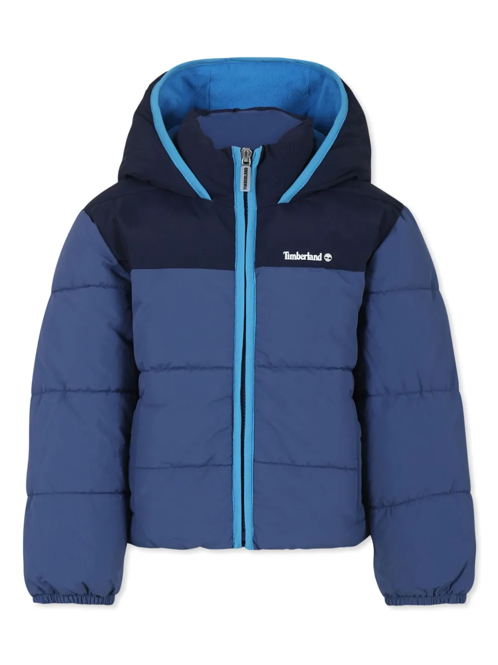 

Пуховик с капюшоном Timberland Kids, синий