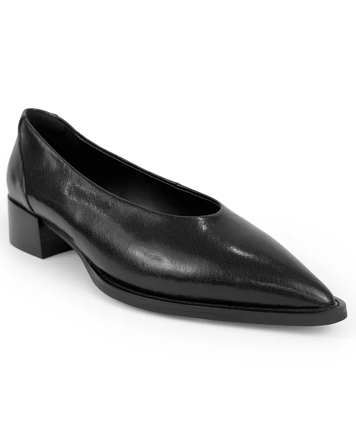 Женские тапочки Mide Tailored Туфли на плоской подошве Aerosoles, черный