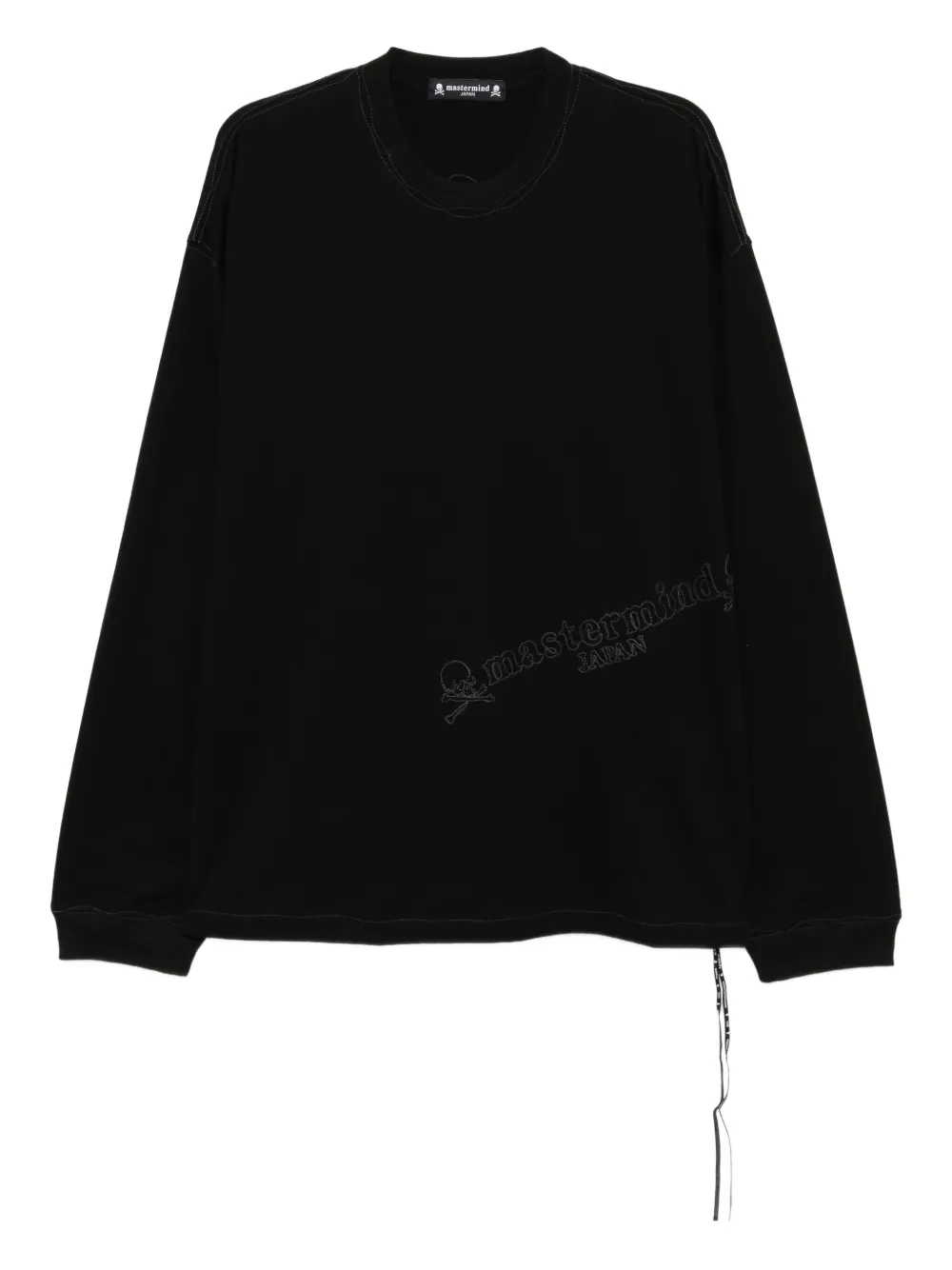 

Футболка с вышитым логотипом Mastermind Japan, черный