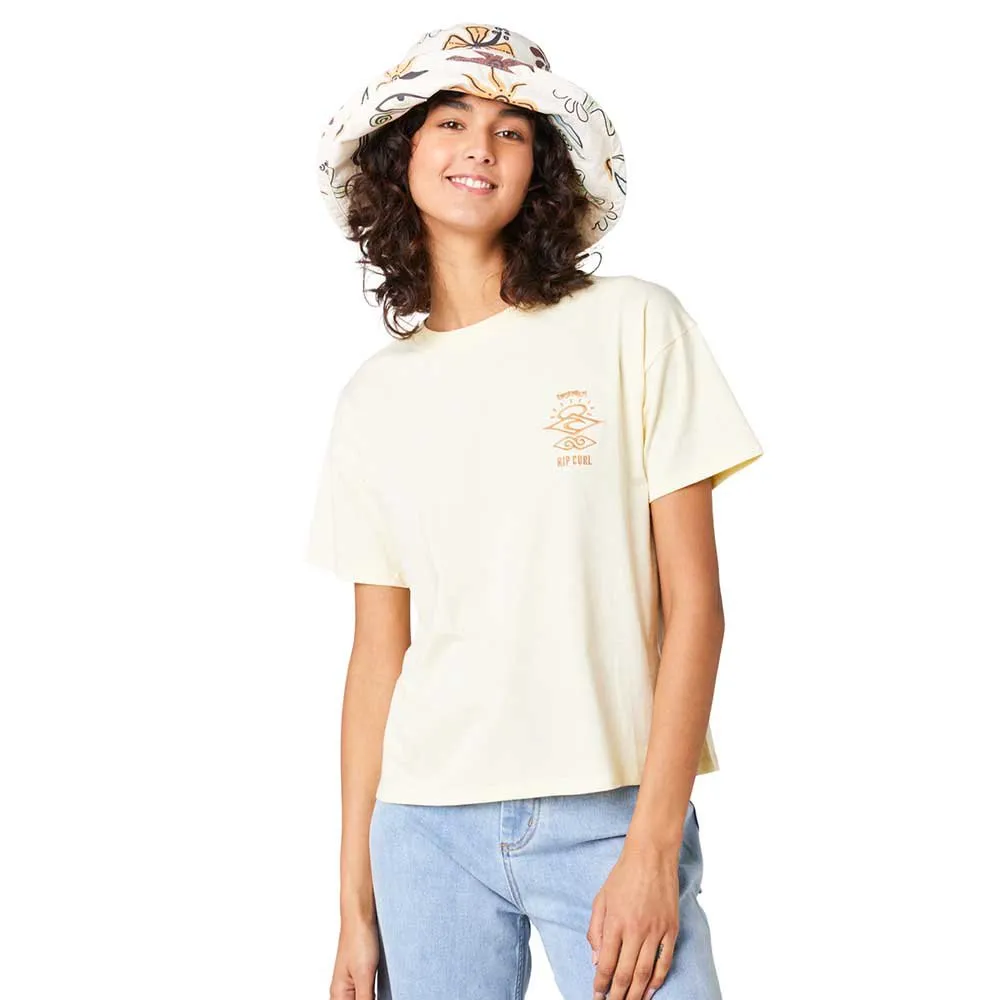

Футболка Rip Curl Search Icon Relaxed, бежевый