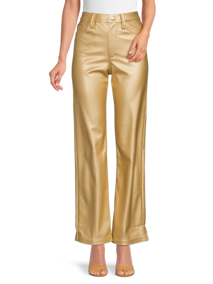 

Джинсы Margot Metallic Joe's Jeans, цвет Metallic Gold