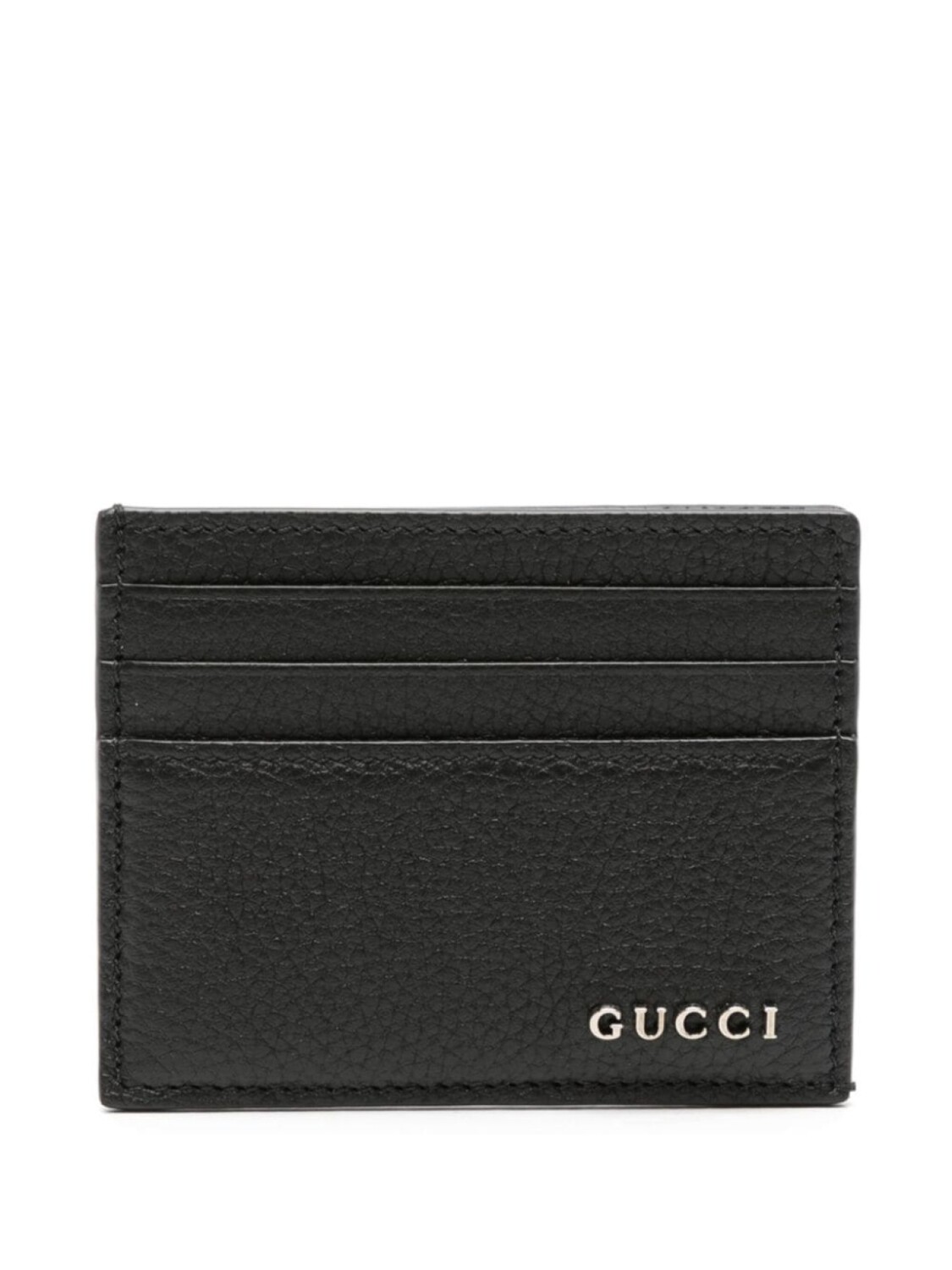 

Gucci Eyewear держатель для карт с логотипом и надписью, черный