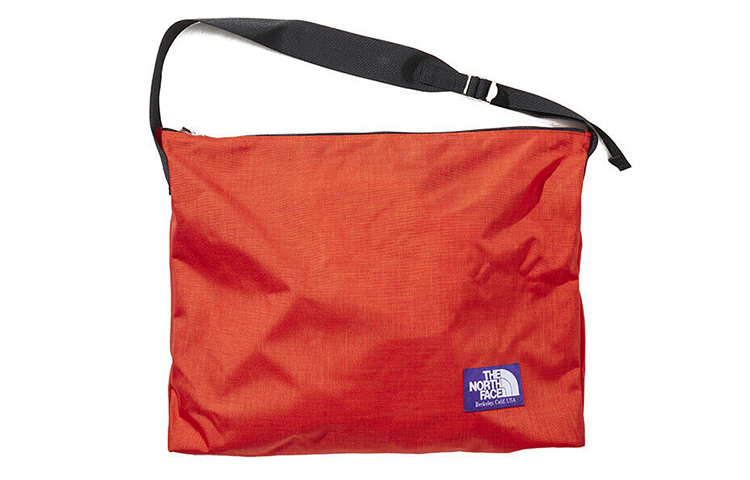 

THE NORTH FACE PURPLE LABEL Нейлоновая курьерская сумка через плечо унисекс оранжевая, Orange