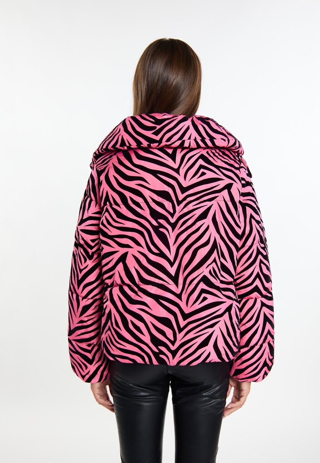 

Зимняя куртка MIT ZEBRA-PRINT DEDICA faina, розовый