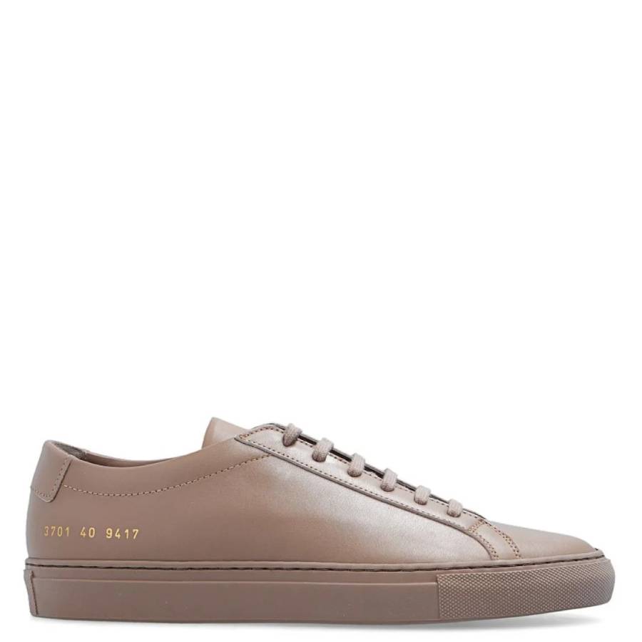 Common Projects Оригинальные кроссовки Achilles Low-Top, Coffee