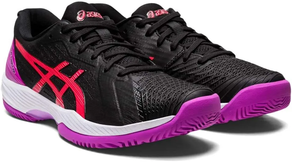 ASICS Теннисные кроссовки Solution Swift FF Padel Donna, белые с синим — фото 4