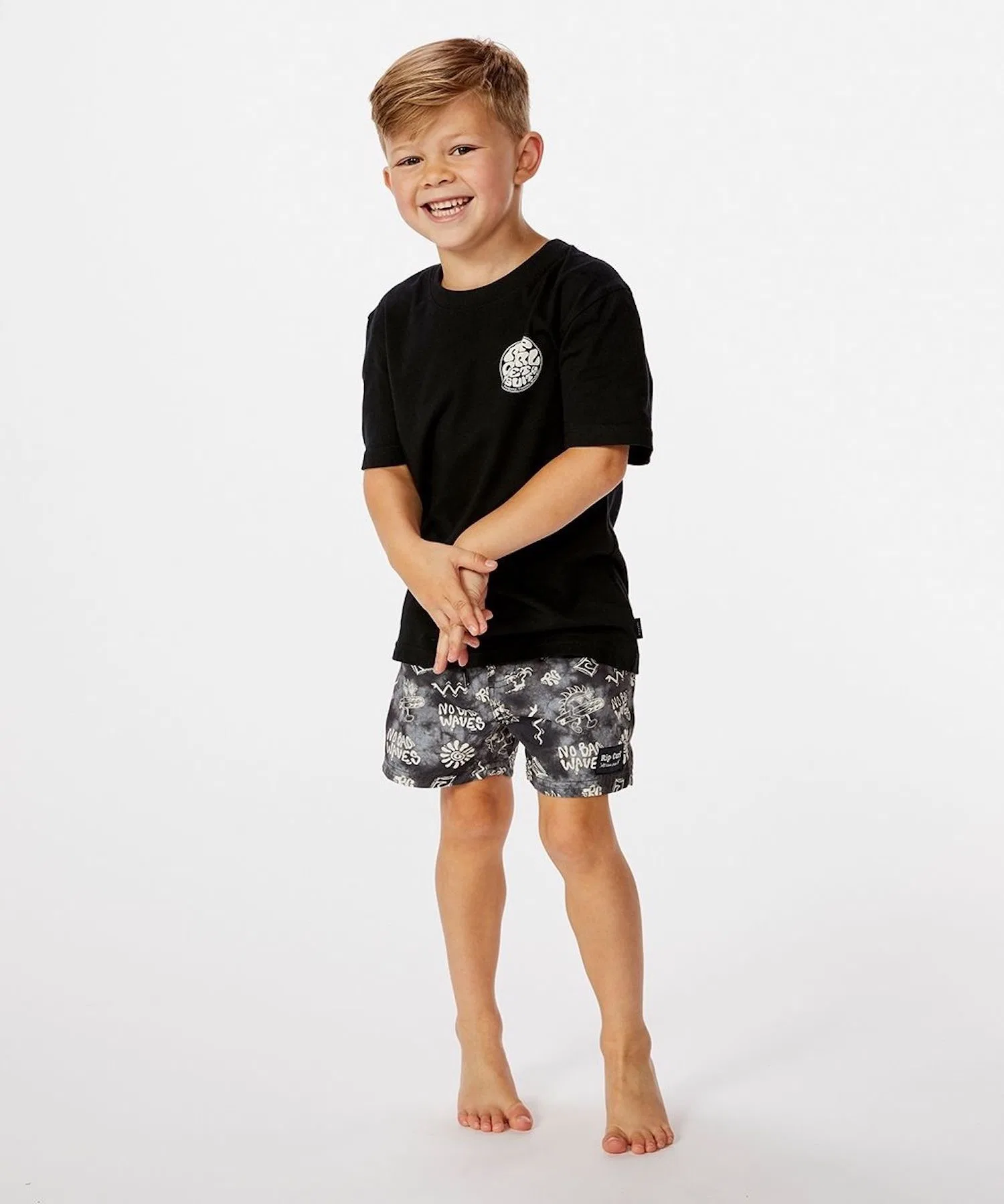 Детская футболка RIPCURL WETSUIT ICON TEE -BOY — фото 2