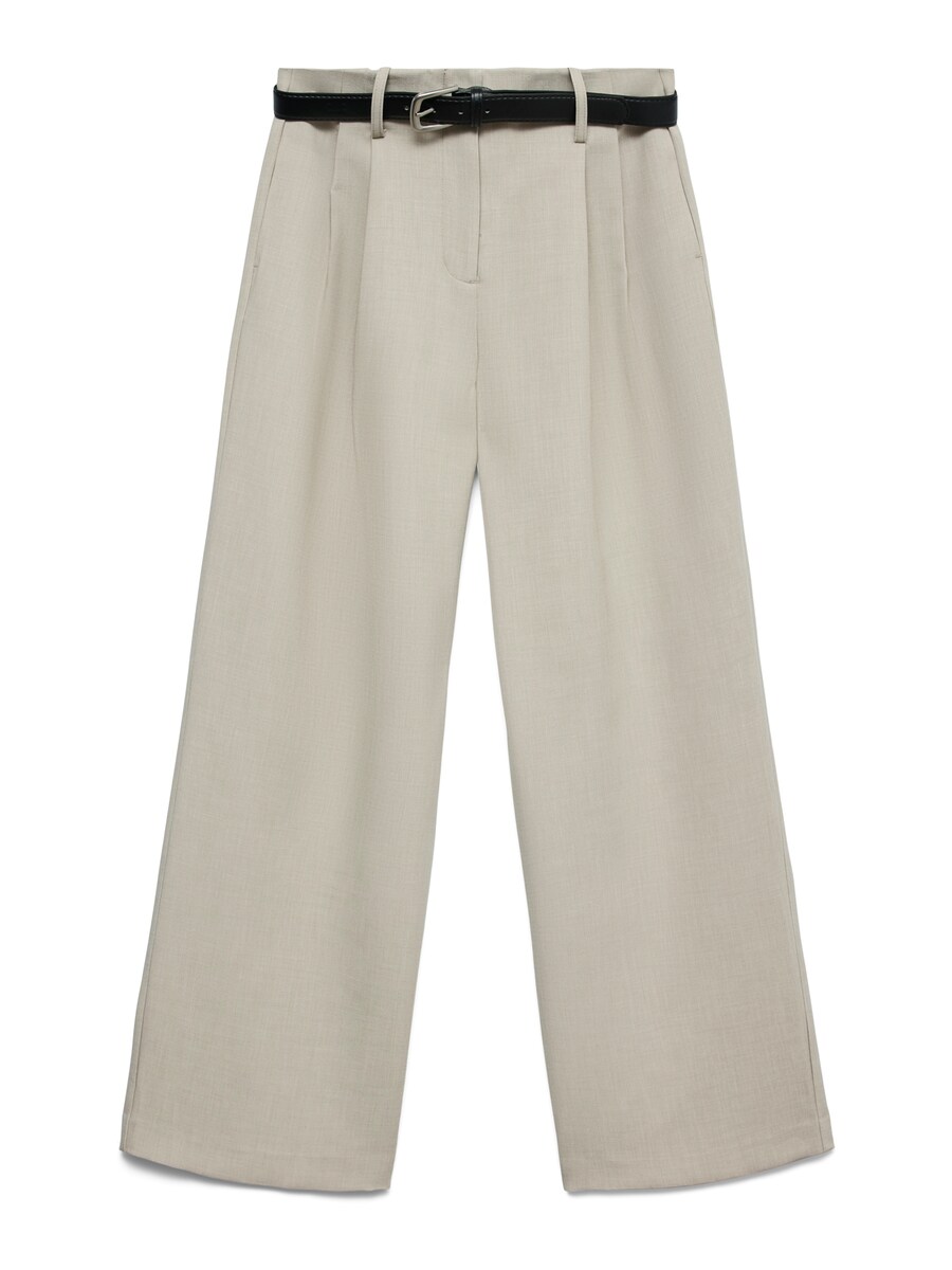 

Широкие брюки со складками спереди VERO MODA, Nude